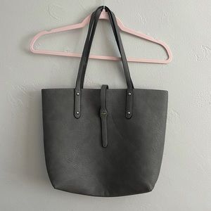 Gray purse